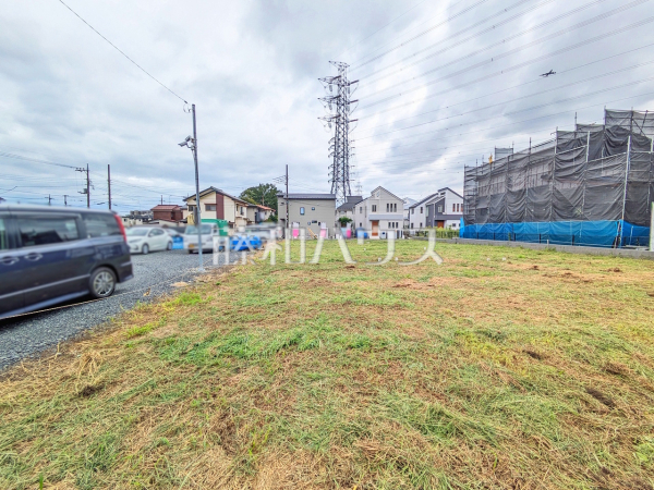 B号地付近　現地写真　【日野市旭が丘２丁目】