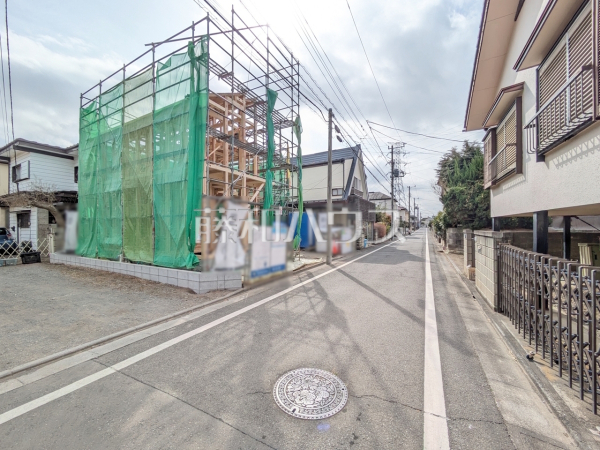 接道状況および現場風景　【国分寺市北町４丁目】