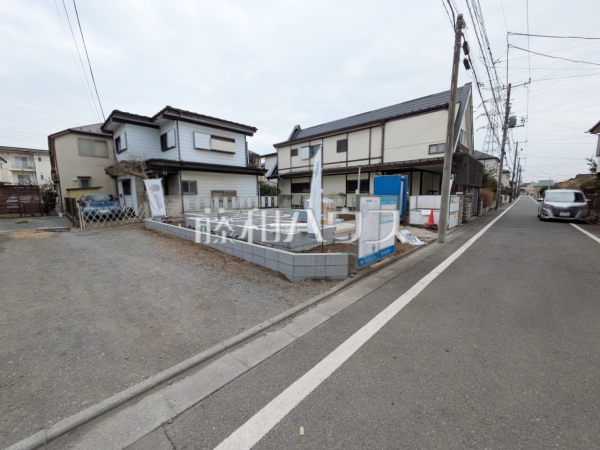 接道状況および現場風景　【国分寺市北町４丁目】