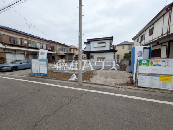 接道状況および現場風景　【国分寺市北町４丁目】