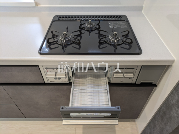 2号棟　3口ガスコンロ　【小金井市前原町３丁目】