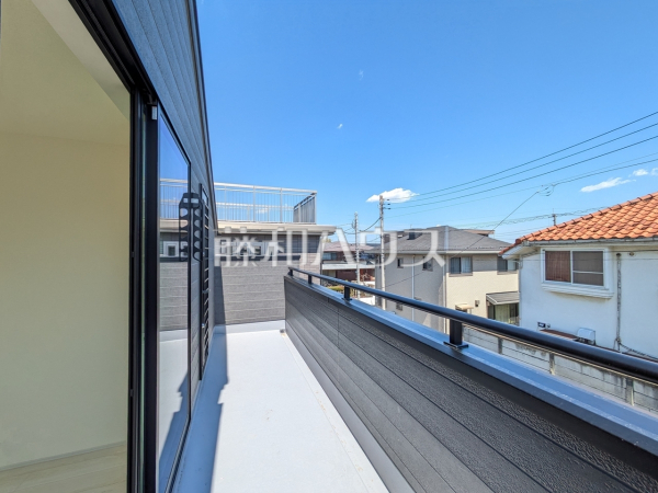 バルコニー　【小平市学園西町３丁目】