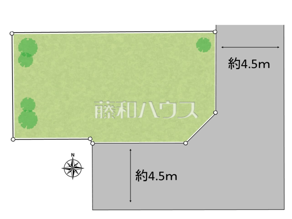 全体区画図　【小平市学園西町３丁目】 平日のご案内も可能です。まずはお気軽にお問合せ下さいませ。 