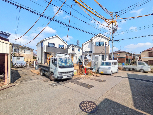 接道状況および現場風景　【国立市富士見台１丁目】