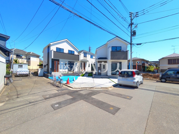 接道状況および現場風景　【国立市富士見台１丁目】