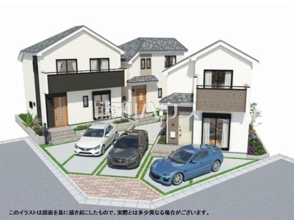 完成予想図（外観）　【国立市富士見台１丁目】