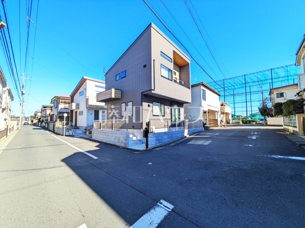 接道状況および現場風景　【国立市青柳２丁目】