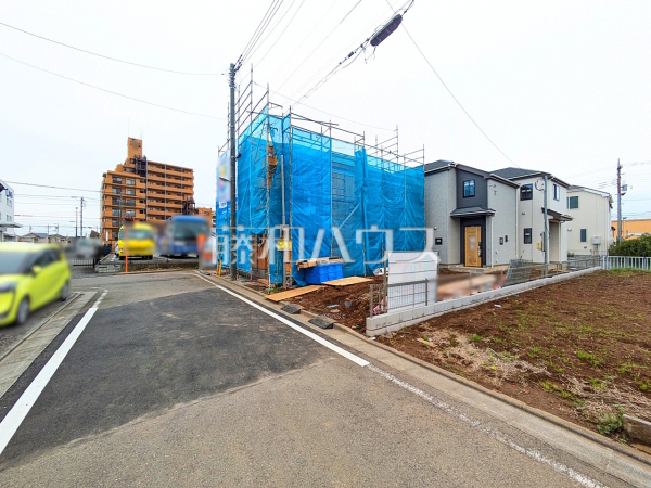 接道状況および現場風景　【昭島市福島町２丁目】