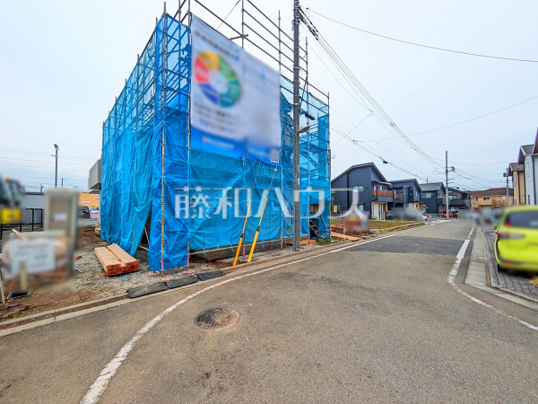 接道状況および現場風景　【昭島市福島町２丁目】