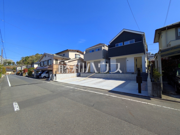 接道状況および現場風景　【八王子市鹿島】