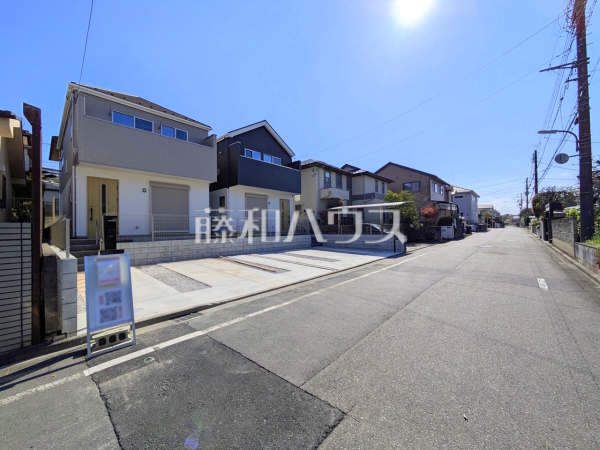 接道状況および現場風景　【八王子市鹿島】