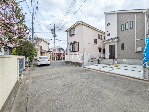 接道状況および現場風景　【小金井市貫井南町５丁目】