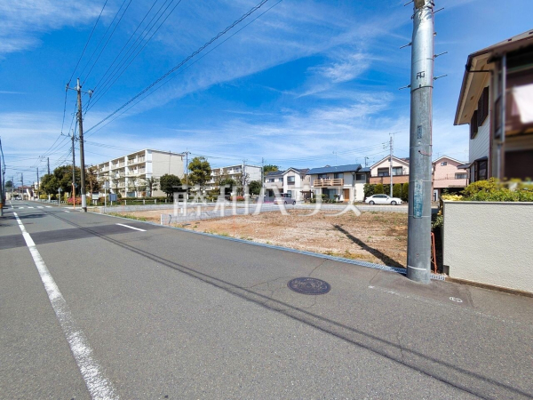 接道状況および現場風景　【日野市大坂上４丁目】