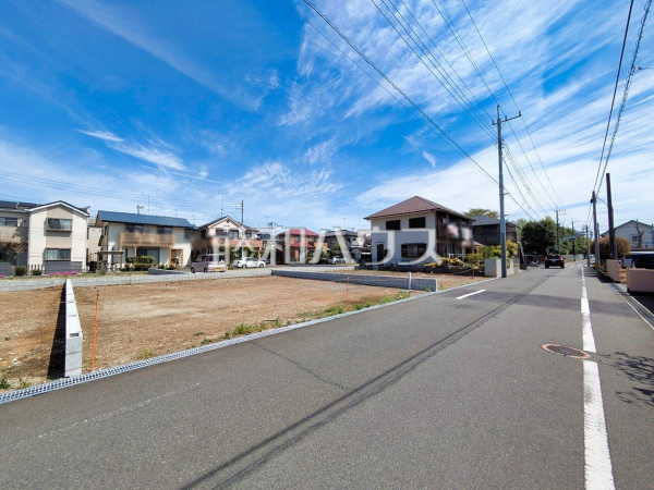 接道状況および現場風景　【日野市大坂上４丁目】