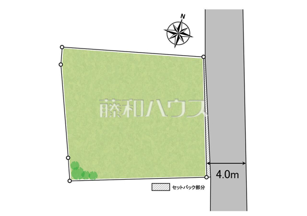 全体区画図　【所沢市金山町】 見学はしたいけど、なかなか時間が取れない・・・そんな方に出勤前や仕事終わりにマイホームを見学できるサポートをいたします。 
