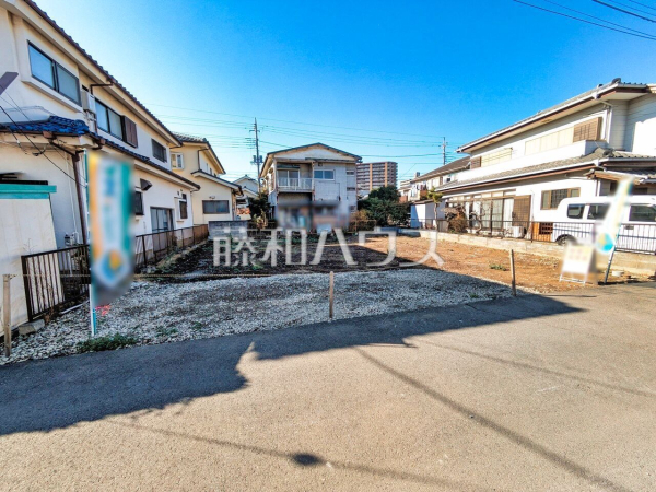 現地写真　【所沢市金山町】 建物のプレゼンをさせていただきますので、実際の完成イメージを思い描いていただくことができます。お気軽にお問合せ下さい。 