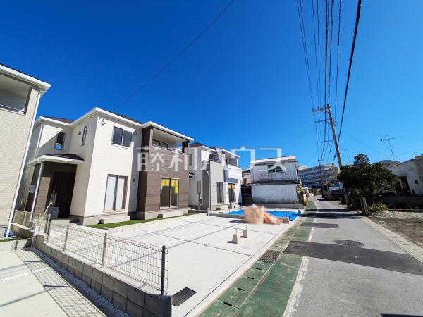 接道状況および現場風景　【沖縄市知花１丁目】