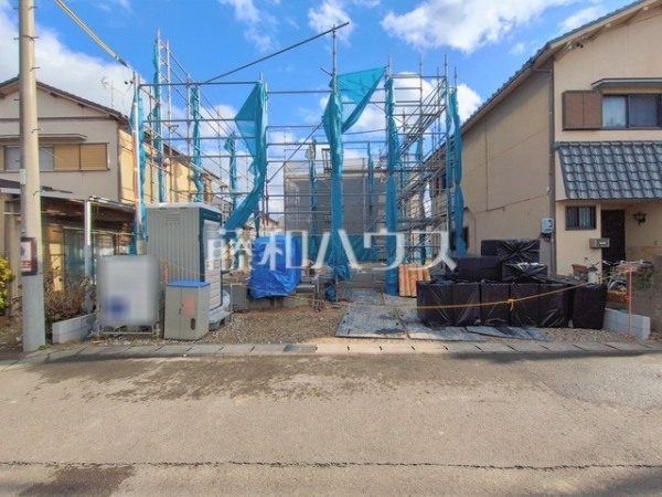 接道状況および現場風景　【岩倉市鈴井町中島】