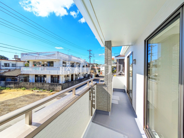 C号棟　バルコニー　【沖縄市知花１丁目】