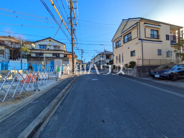 接道状況および現場風景　【名古屋市守山区大屋敷】