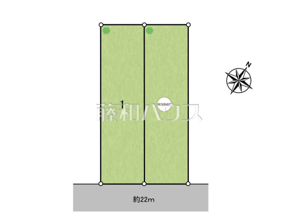 全体区画図　【春日井市勝川町５丁目】