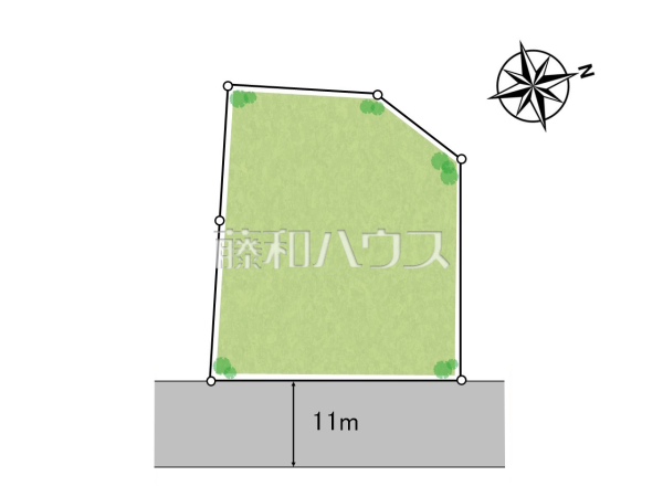 全体区画図　【板橋区前野町５丁目】
