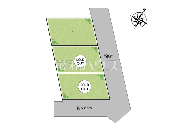 全体区画図　【東村山市秋津町２丁目】 見学はしたいけど、なかなか時間が取れない・・・そんな方に出勤前や仕事終わりにマイホームを見学できるサポートをいたします。 