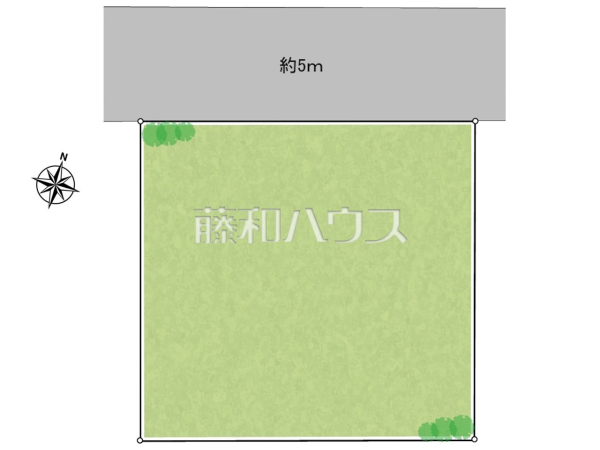 全体区画図　【八王子市めじろ台３丁目】