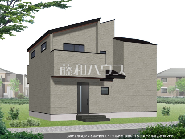 完成予想図（外観）　【八王子市めじろ台３丁目】