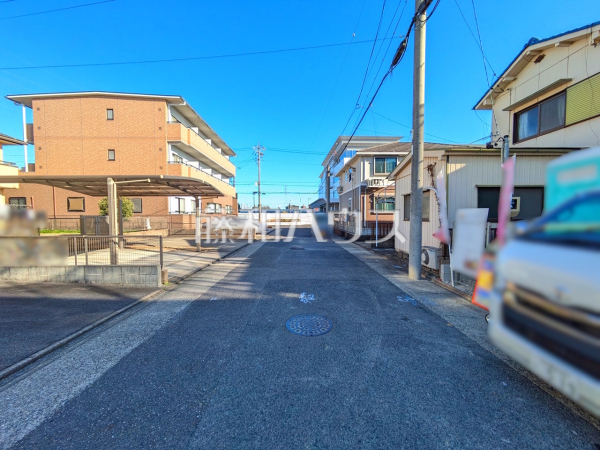 接道状況および現場風景　【名古屋市守山区新守西】