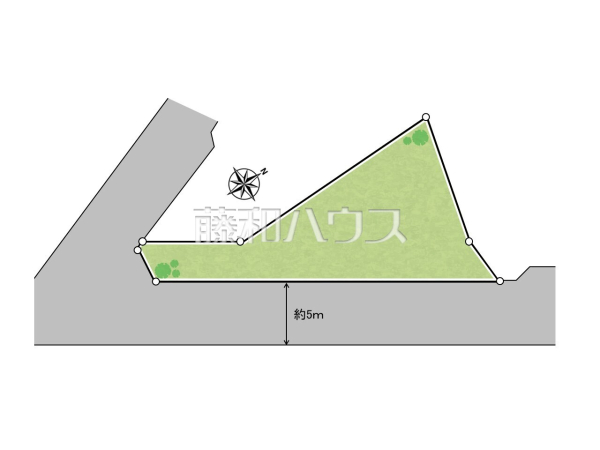 全体区画図　【東村山市秋津町５丁目】