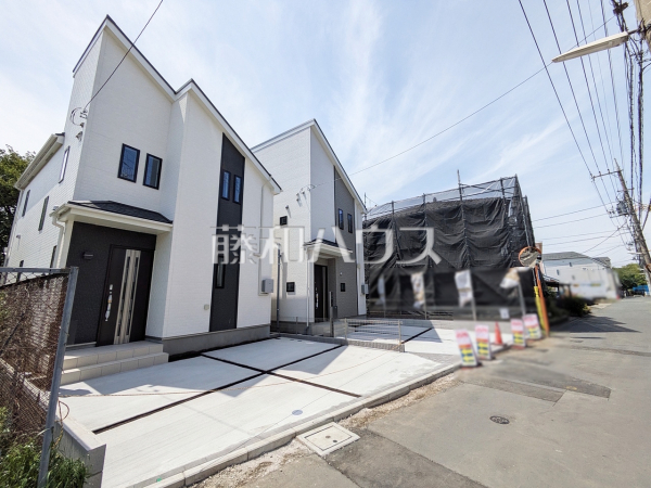 接道状況および現場風景　【調布市深大寺南町５丁目】