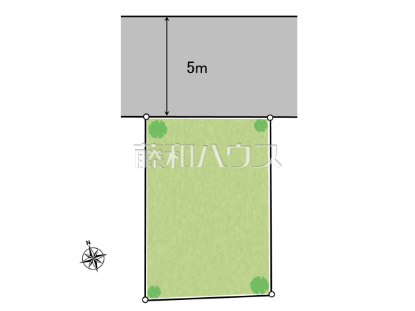全体区画図　【富士見市大字鶴馬】
