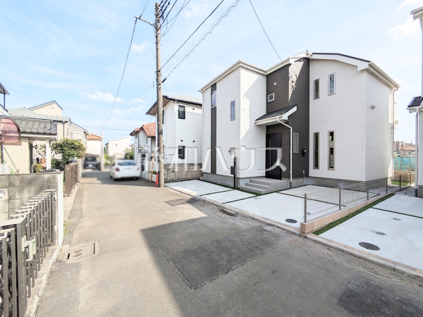 接道状況および現場風景　【小金井市貫井南町１丁目】