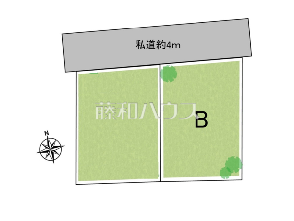 全体区画図　【小金井市貫井南町１丁目】