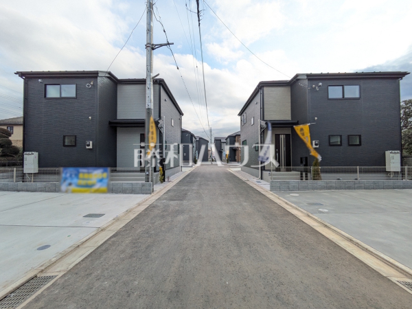 接道状況および現場風景　【八王子市上壱分方町】