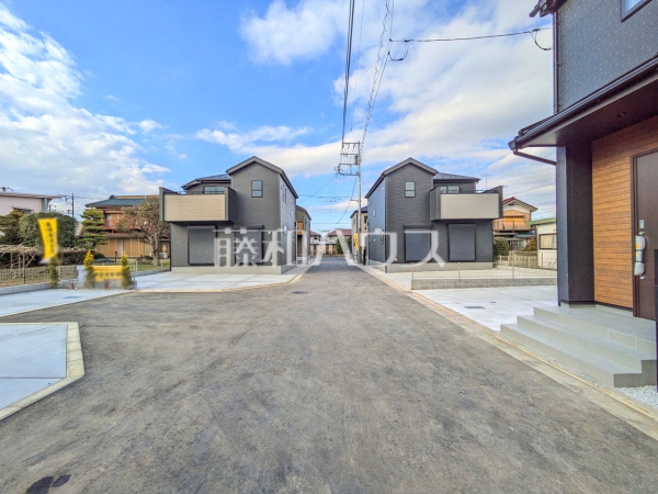 接道状況および現場風景　【八王子市上壱分方町】