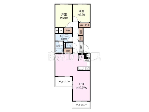 間取図　【府中サンライズヒル】
