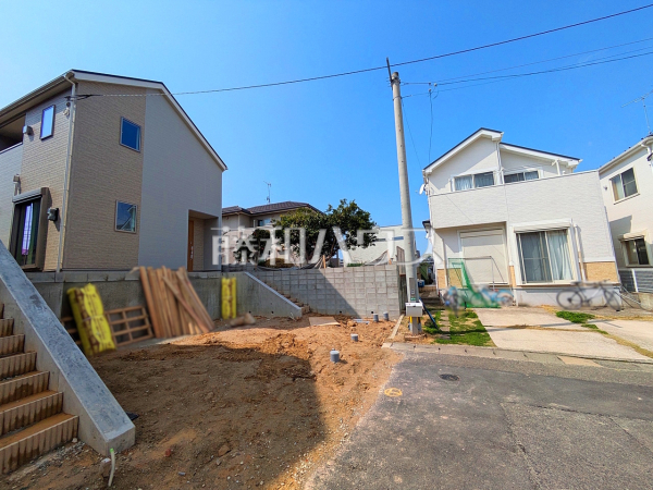 接道状況および現場風景　【福岡市南区若久６丁目】