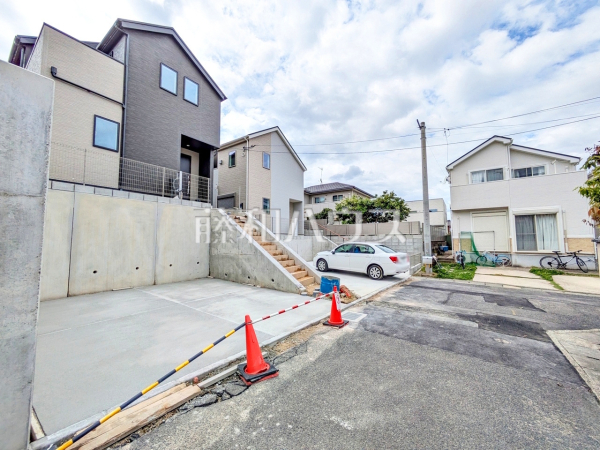 接道状況および現場風景　【福岡市南区若久６丁目】