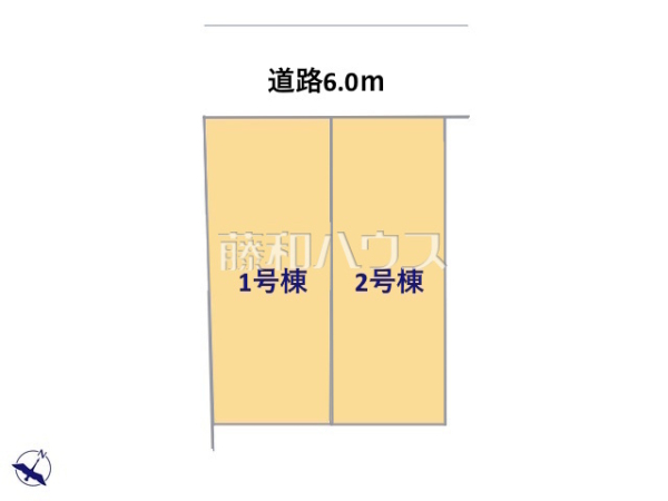 全体区画図　【春日井市高森台７丁目】