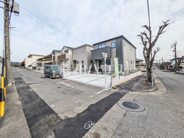 接道状況および現場風景　【春日井市高森台７丁目】