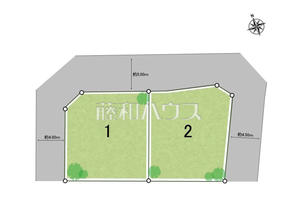 全体区画図　【調布市小島町３丁目】