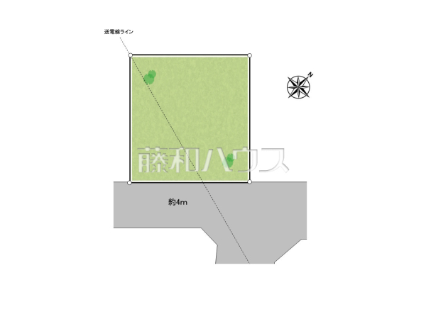 全体区画図　【練馬区土支田３丁目】