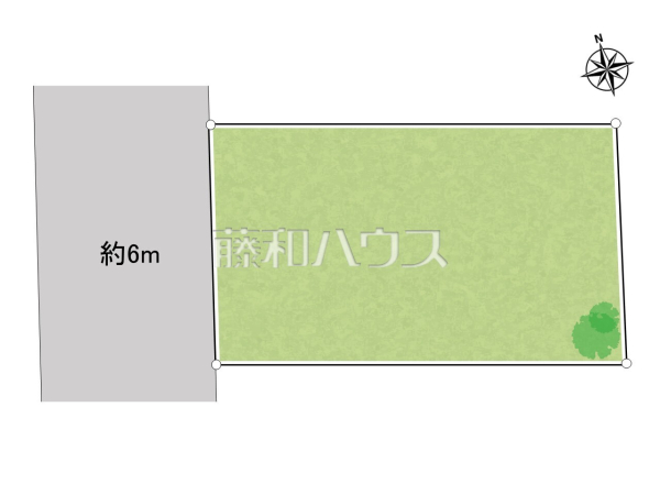 全体区画図　【小平市花小金井３丁目】