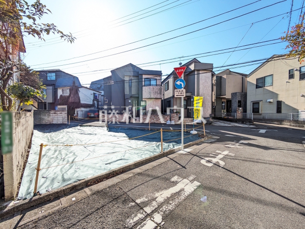 接道状況および現場風景　【練馬区南大泉１丁目】