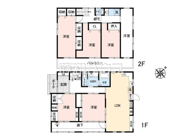 間取図　【八王子市散田町３丁目】