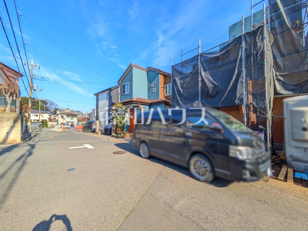 接道状況および現場風景　【富士見市鶴馬１丁目】