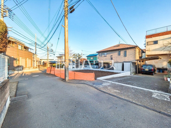 接道状況および現場風景　【東久留米市下里２丁目】