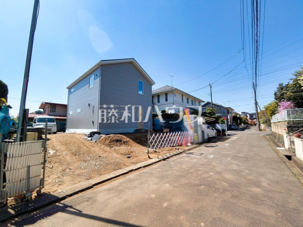 接道状況および現場風景　【八王子市南陽台１丁目】